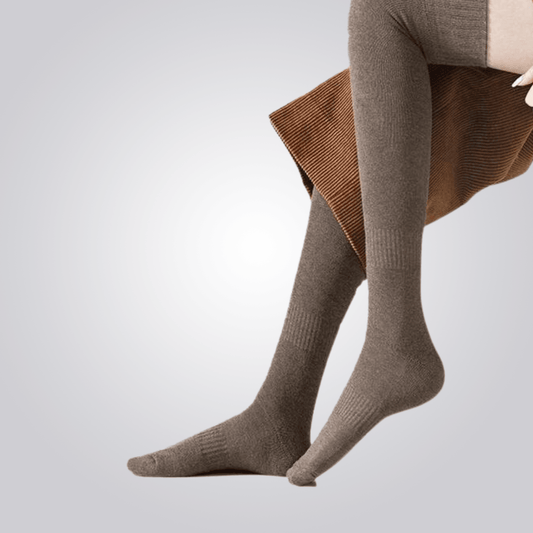 Chaussettes longues en polaire femme Treckgo