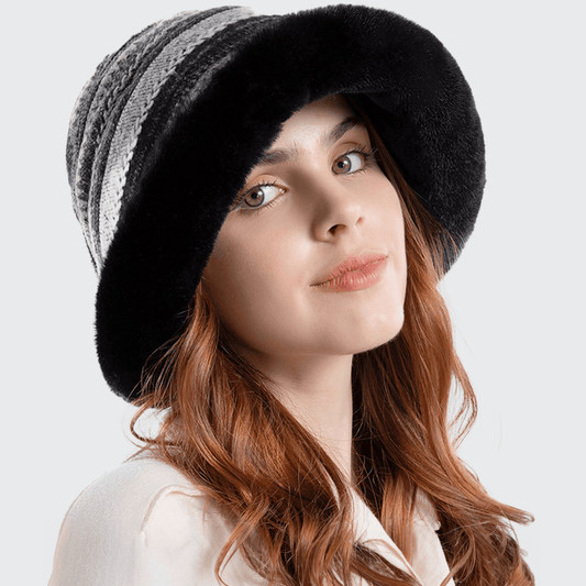 Chapeau Treckgo en velours pour femme